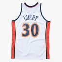 Stephen Curry White Golden State Warriors 2009/10 Hardwood Classics Swingman Player Jersey