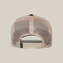 Goorin Bros 🐓 "THE COCK ROOSTER" Navy / Dark Red A-Frame Adjustable Trucker Snapback Cap