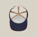 Goorin Bros 🐓 "THE COCK ROOSTER" Navy / Dark Red A-Frame Adjustable Trucker Snapback Cap