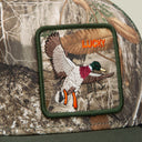 Goorin Bros 🎰 🦆 "REALTREE EDGE LUCKY DUCK" Realtree Camo / Olive Green A-Frame Adjustable Trucker Snapback Cap