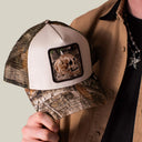 Goorin Bros 🌳 💀 "REALTREE EDGE CANCELLED SKULL" Realtree Camo / White A-Frame Adjustable Trucker Snapback Cap