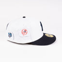 New Era New York Yankees "VELCRO ALL OVER PATCHES" White / Navy 59Fifty Fitted Hat