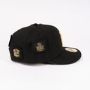New Era Los Angeles Dodgers "VELCRO ALL OVER PATCHES" Black / Gold 59Fifty Fitted Hat