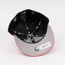 New Era San Francisco 49ers "Satin Helmet" Black / Red 59Fifty Fitted Hat