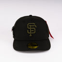 New Era x Alpha Industries San Francisco Giants "Tactical Pouch" Black / Olive Green 59Fifty Fitted Hat