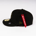 New Era x Alpha Industries San Francisco 49ers "Tactical Pouch" Black / Olive Green 59Fifty Fitted Hat