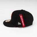 New Era x Alpha Industries San Francisco Giants "Tactical Pouch" Black / Orange 59Fifty Fitted Hat