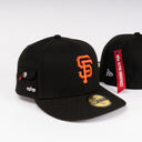 New Era x Alpha Industries San Francisco Giants "Tactical Pouch" Black / Orange 59Fifty Fitted Hat