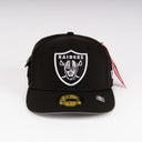 New Era x Alpha Industries Oakland / Las Vegas Raiders "Tactical Pouch" Black 59Fifty Fitted Hat
