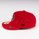 New Era San Francisco 49ers "Side Script Red" 59Fifty Fitted Hat