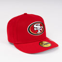 New Era San Francisco 49ers "Side Script Red" 59Fifty Fitted Hat