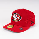 New Era San Francisco 49ers "Side Script Red" 59Fifty Fitted Hat