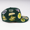 New Era Oakland Athletics A's "ALL OVER PATCHES" 59Fifty Fitted Hat