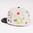 New Era New York Yankees "Latino Heritage Embroidery" Light Grey / Navy 59Fifty Fitted Hat