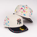 New Era New York Yankees "Latino Heritage Embroidery" Light Grey / Navy 59Fifty Fitted Hat