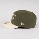Shoe Club x New Era Exclusive Los Angeles Dodgers 🌸 🫒 🌵 "OLIVE SAKURA CACTI PARK TRAVIS CHERRY BLOSSOM" 59Fifty Fitted Hat + FREE CHAIN PIN