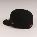 Shoe Club x New Era Exclusive Los Angeles Dodgers "ITACHI CROWS" Black Dark Red 59Fifty Fitted Hat + FREE BRIM CLIP