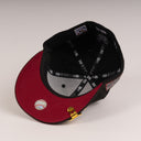 Shoe Club x New Era Exclusive Los Angeles Dodgers "ITACHI CROWS" Black Dark Red 59Fifty Fitted Hat + FREE BRIM CLIP