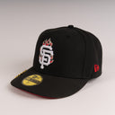 Shoe Club x New Era Exclusive San Francisco Giants "Flames Red/Silver" 59Fifty Fitted Hat + FREE BRIM CLIP