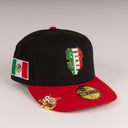 Shoe Club x New Era Exclusive San Francisco Giants "MEXICO" (Black / Red) 59Fifty Fitted Hat + FREE BRIM CLIP