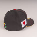 New Era Japan World Baseball Classic "Grey / Red / Gold" 59Fifty Fitted Hat