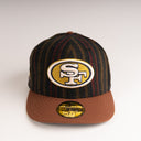 New Era San Francisco 49ERS "VINTAGE HERRINGBONE" 59Fifty Fitted Hat