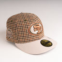 New Era San Francisco 49ERS "VINTAGE HOUNDSTOOTH" 59Fifty Fitted Hat