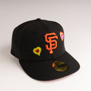 New Era San Francisco Giants "CHAINSTITCH HEARTS" 59Fifty Fitted Hat