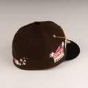 Shoe Club x New Era Exclusive San Francisco Giants 🌸🌵☕ "SAKURA CACTI PARK TRAVIS SCOTT MOCHA CHERRY BLOSSOM" 59Fifty Fitted Hat + FREE CHAIN PIN