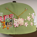 SHOE CLUB GOLD "SAKURA CHERRY BLOSSOM" CHAIN PIN