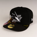 New Era San Jose Sharks "AMERICANA USA EAGLE VISOR" 59Fifty Pre-Curved Fitted Hat