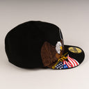 New Era Los Angeles Dodgers "AMERICANA USA EAGLE VISOR" 59Fifty Pre-Curved Fitted Hat