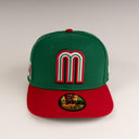 New Era Mexico Baseball Team World Baseball Classic 2026 "MEXICO FLAG PATCH" 59Fifty Fitted Hat