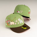 Shoe Club x New Era Exclusive Los Angeles Dodgers 🌸 🍵 "SAKURA MATCHA SHOHEI OHTANI CHERRY BLOSSOM" 59Fifty Fitted Hat + FREE CHAIN PIN