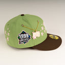 Shoe Club x New Era Exclusive New York Yankees 🌸 🍵 "SAKURA MATCHA CHERRY BLOSSOM" 59Fifty Fitted Hat + FREE CHAIN PIN