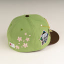 Shoe Club x New Era Exclusive New York Yankees 🌸 🍵 "SAKURA MATCHA CHERRY BLOSSOM" 59Fifty Fitted Hat + FREE CHAIN PIN