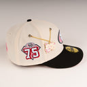Shoe Club x New Era Exclusive San Francisco 49ers 🌸 "SAKURA CHROME CHERRY BLOSSOM" 59Fifty Fitted Hat + FREE CHAIN PIN