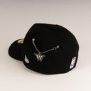 New Era Golden State Warriors "NBA DRAFT ICE RHINESTONES" 59Forty Fitted A-Frame Hat + INCLUDES CHAIN PIN