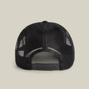 Goorin Bros 💰 🐓 "GOLDEN COCK ROOSTER" Black / Gold Suede A-Frame Adjustable Trucker Snapback Cap