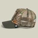 Goorin Bros 🎰 🦆 "REALTREE EDGE LUCKY DUCK" Realtree Camo / Olive Green A-Frame Adjustable Trucker Snapback Cap