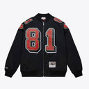 49ers Terrell Owens MAXXED OUT Satin Bomber Jacket