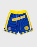 GOLDEN STATE WARRIORS 1993 NBA JUST DON HARDWOOD CLASSICS SHORT